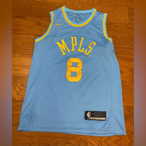 Nike Minneapolis/Los Angeles Lakers MPLS Kobe Bryant #8 Jersey Large L 48 - Picture 1 of 8